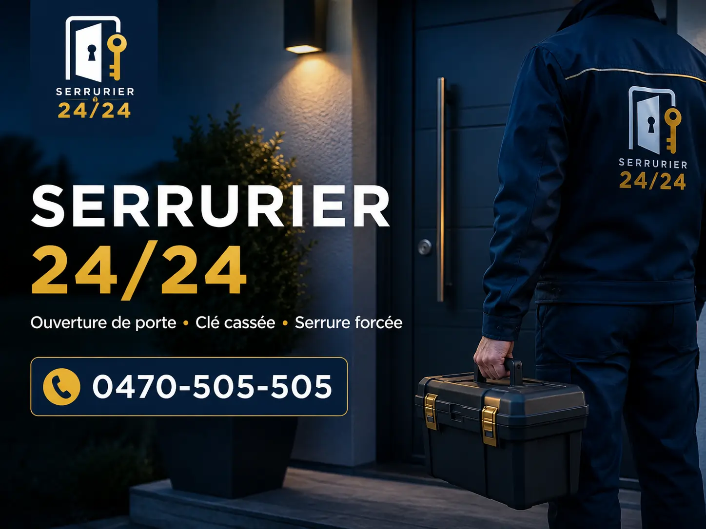 serrurier Ganshoren urgence intervention porte claquée