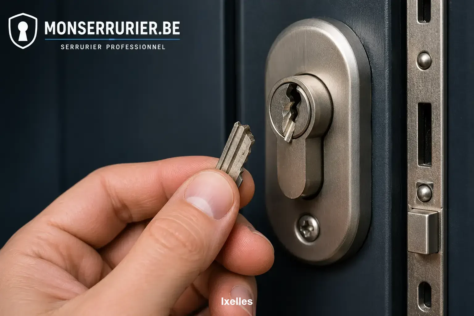 clé cassée dans serrure Ixelles extraction cylindre